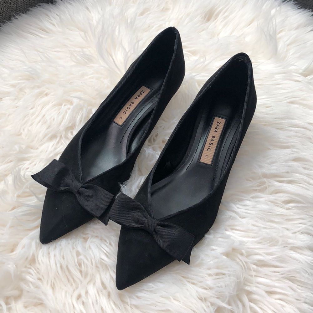 Zara Kitten Heel pumps